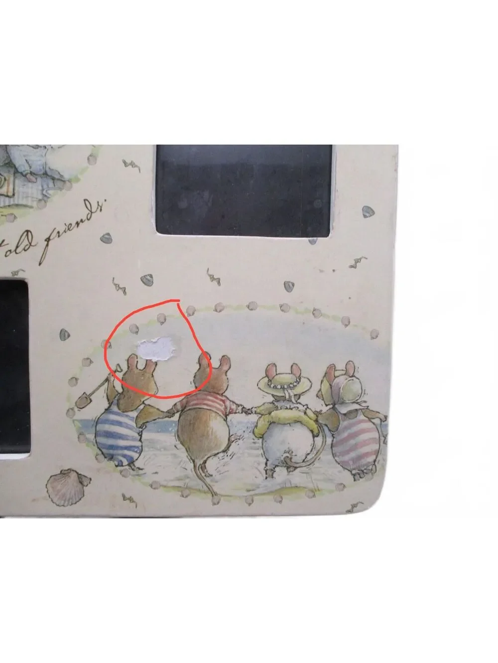 ViTG Brambly Hedge Double Photo Frame Target 2000 Reminiscing About Old Friends